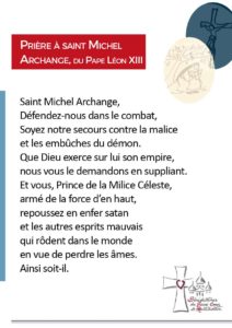 Priere a saint Michel A7