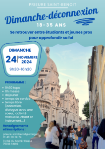 Week-end déconnexion jeunes au prieuré Saint Benoit