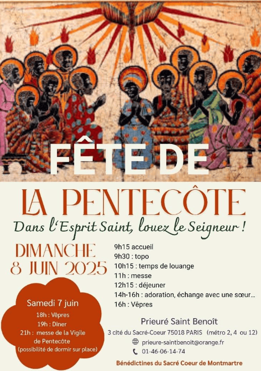 Fête de la Pentecôte au prieuré Saint-Benoit