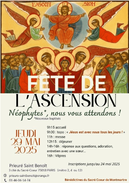 Fête de l'Ascension au prieuré Saint-Benoit
