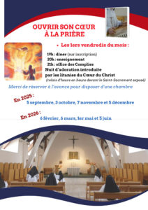 1er vendredi du mois bethanie