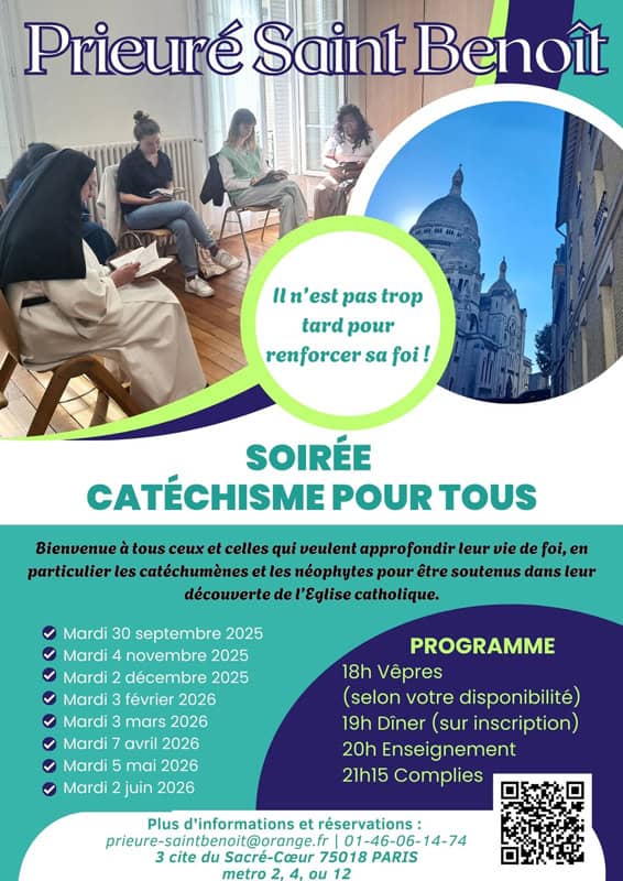 Catéchisme pour tous prieure saint benoit