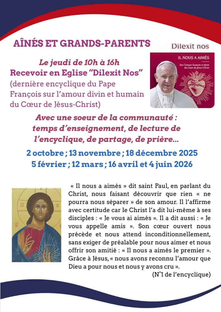 aines et grands parents prieure de bethanie